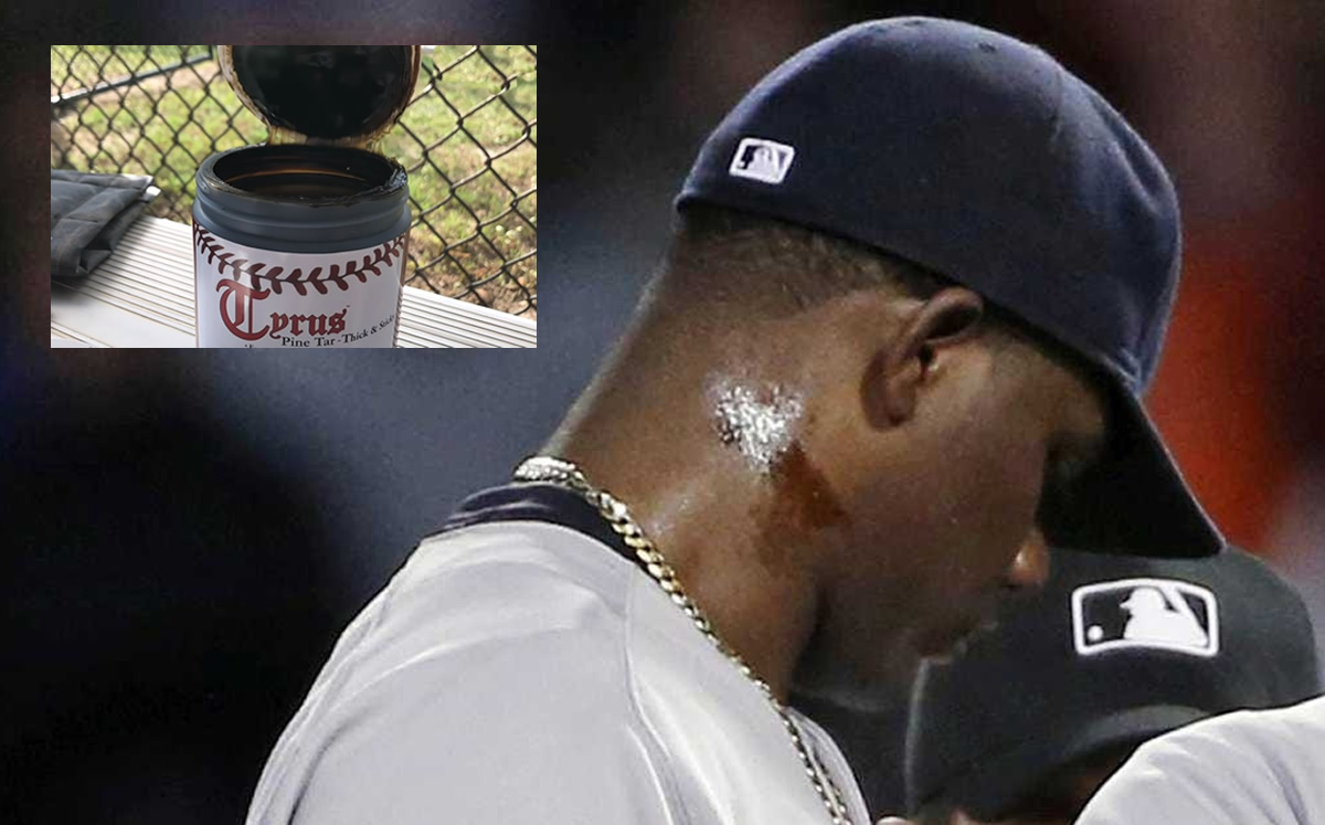 ¿Qué es la resina de pino prohibida para los pitchers?