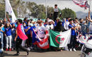 Aficionadas internacionales alentaron al Cruz Azul. (Foto: Jonathan Collazo)