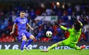 El Cabecita apareció en el momento exacto para marcar ante Santos. FOTO: Imago7.
