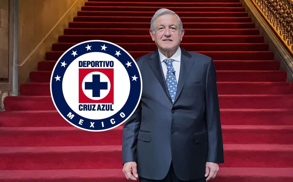 El mandatario confortó a Santos (Twitter @lopezobrador_)
