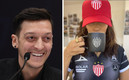Longoria y Özil presumieron en redes su unión al Necaxa. (FOTO: Eva Longoria y AFP)