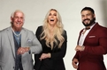 Andrade lleva una gran relación con su suegro, Ric Flair