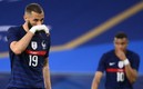 Benzema volvió a vestir la playera de Francia. Foto: AFP