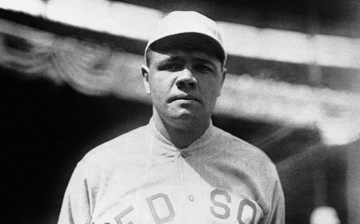 Antes de llegar a la MLB, Babe Ruth jugó ligas menores en 1914. (@MLB)