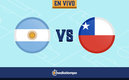 Argentina y Chile chocan en el Estadio Único de Santiago del Estero.