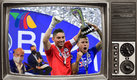 Cruz Azul derrotó a Santos y TV Azteca a Televisa en la batalla del rating. (Imago7)