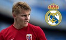 Martin Odegaard se encuentra participando con la selección de Noruega. FOTO: AFP.