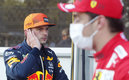 Verstappen revienta por la bandera roja en la Q3 en Bakú. (Foto: AFP)