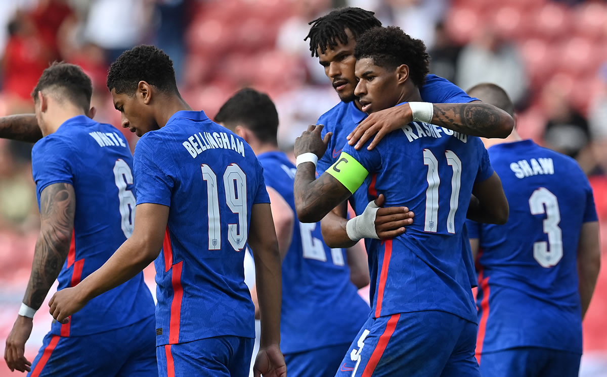 Inglaterra vs Rumania (1-0): Marcus Rashford anota y da el ...