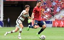 Busquets ya fue aislado tras la prueba covid. Foto: AFP