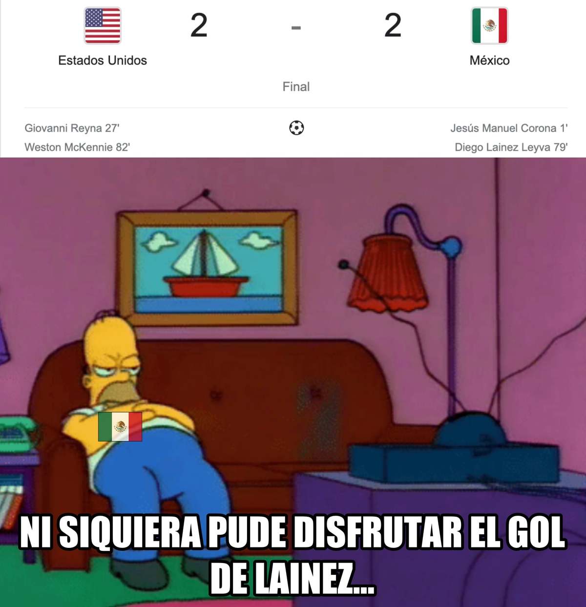¡México perdió hasta en redes sociales!