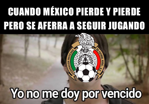 ¡México perdió hasta en redes sociales!