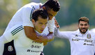 Alan Mozo y Henry Martin, jugadores de la Selección Mexicana. (Imago7)