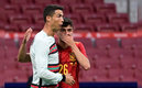 Cristiano Ronaldo y la escuadra lusa se alistan para la Eurocopa (AFP)