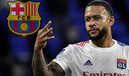 Memphis Depay suena como refuerzo del Barcelona. (AP)