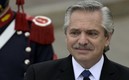 Alberto Fernández tuvo una reunión con su homólogo de España. FOTO: AFP.
