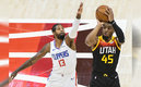 Donovan Mitchell estuvo incontenible (AFP)