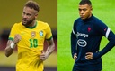 Neymar recibió muchas críticas tras fingir una gran cantidad de faltas en Rusia 2018. (Instagram @neymarjr / @mbappe)