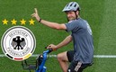 Thomas Müller disfruta de la concentración con el selectivo germano. FOTO: AFP.