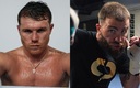 Canelo Álvarez buscará unificar sus títulos de peso supermediano ante Plant. (Instagram @canelo / @calebplant)