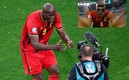 Romelu Lukaku hizo su primer gol en la presente Eurocopa. FOTO: Reuters.