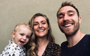 Ella es Sabrina Kvist Jensen, esposa del jugador de Dinamarca, Christian Eriksen