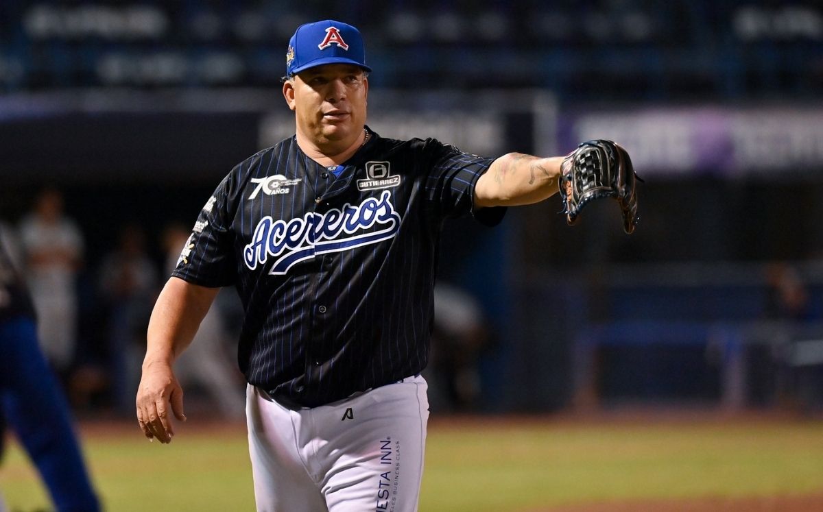 Bartolo Colón consiguió un juego completo en su quinta apertura en la LMB. (Acereros.com.mx)