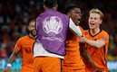 Dumfries marcó el gol del triunfo al 85', luego de que Ucrania se había levantado de un 2-0 en contra. Foto: AFP