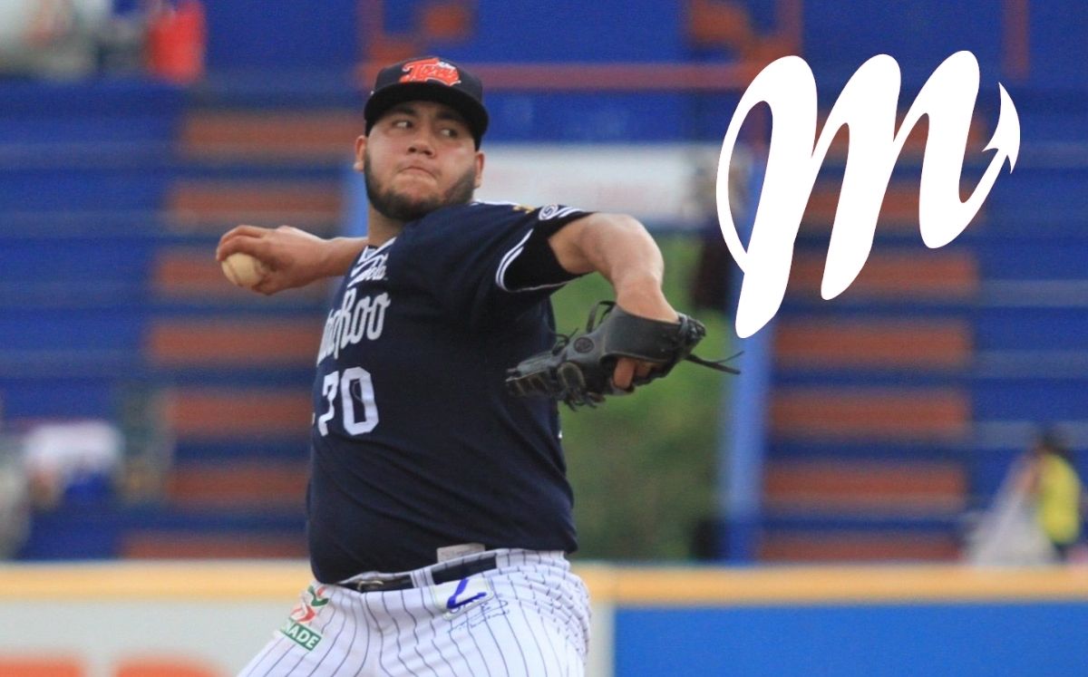 Luis Iván Rodríguez lanzó en 2016 y de 2018 a la fecha con los Tigres de Quintana Roo. (Especial)