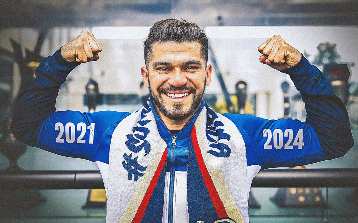 Henry presumió el vínculo (Twitter @ClubAmerica)