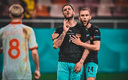 Marko Arnautovic celebrando el 3-1 FOTO: EFE