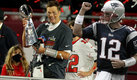 Tom Brady ganó seis de sus siete Super Bowl con Patriots. (AFP)