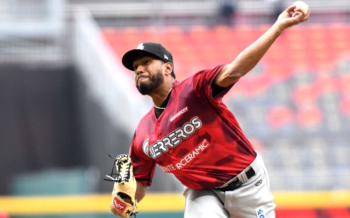 Héctor Hernández fue el abridor del juego inaugural para Guerreros de Oaxaca. (Cortesía)