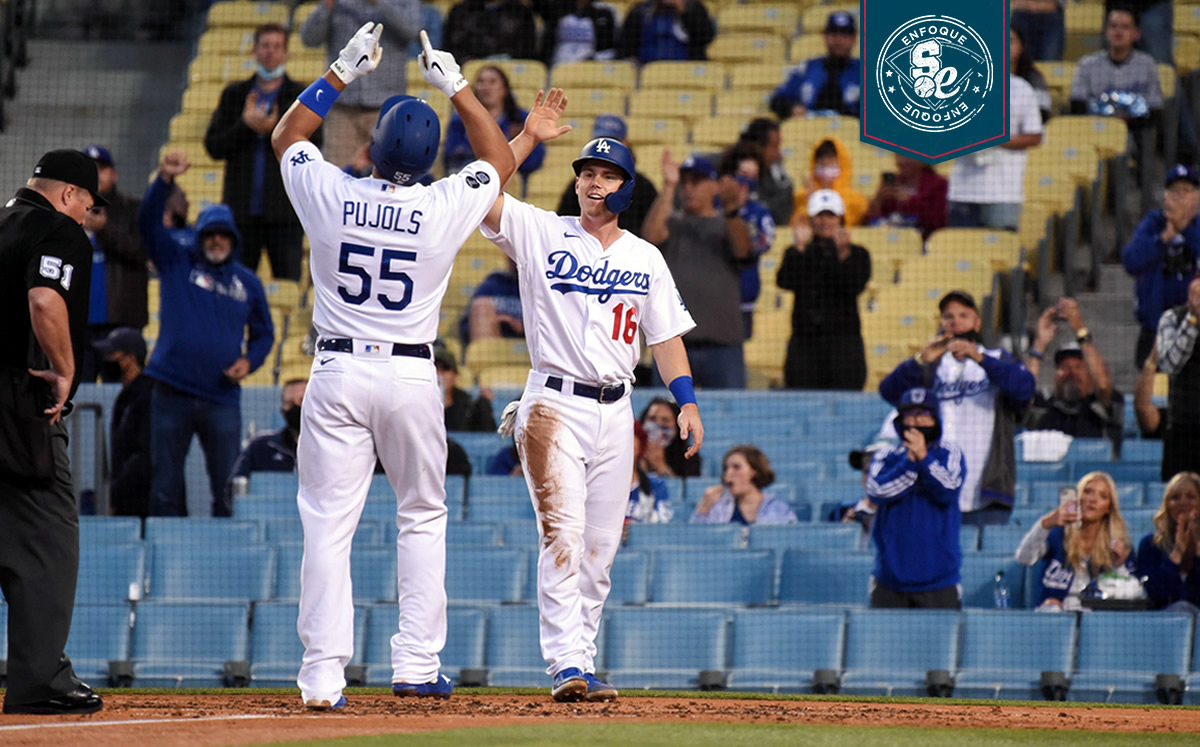 ¡IMPRESIONANTE! Dodgers, único equipo sin ser blanqueado en 2021