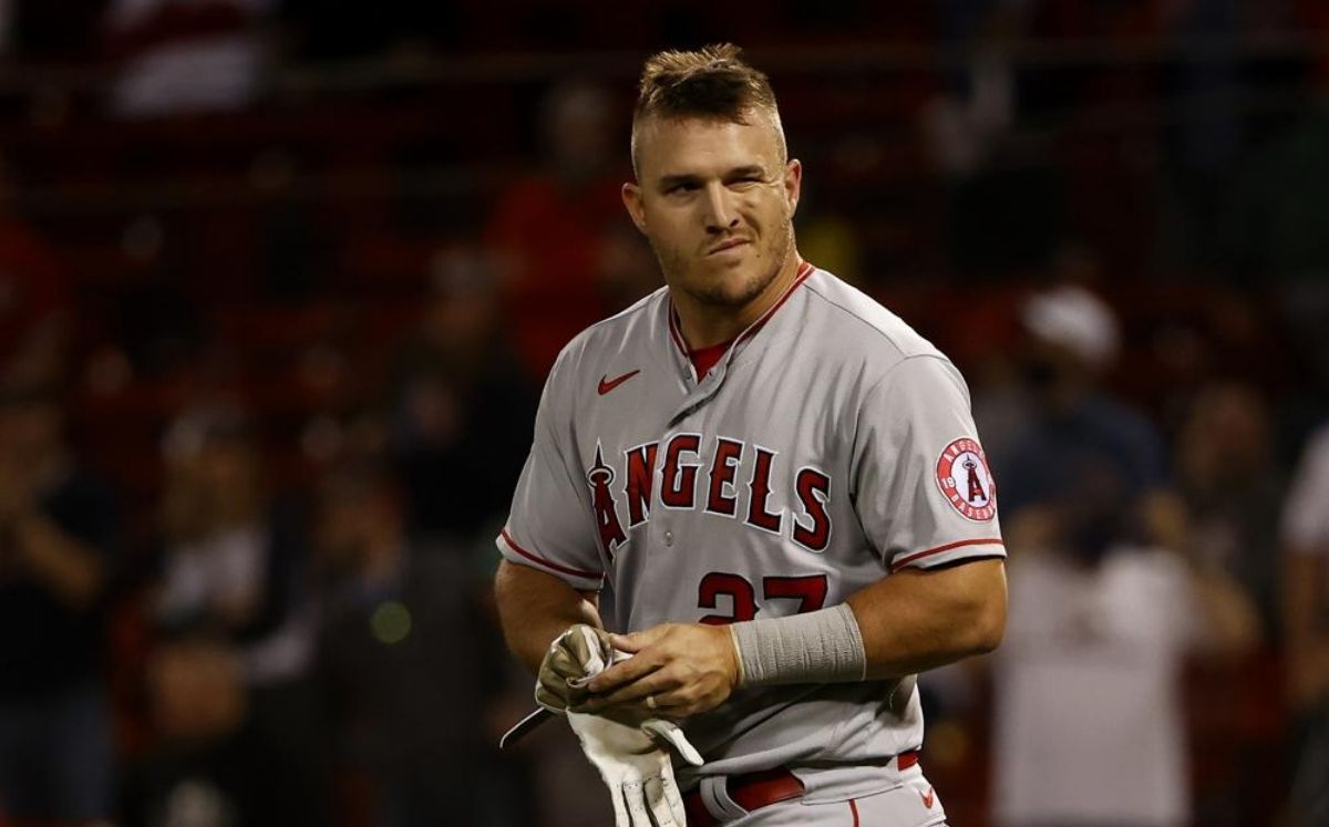 Mike Trout no ve acción en la MLB desde el 17 de mayo. (AP)