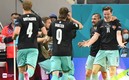 Austria debutó como n triunfo en la Eurocopa 2020 (AFP)