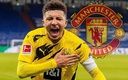 Jadon Sancho gritando un gol con el Borussia Dortmund. (Instagram @sanchooo10)