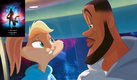 LeBron James en versión caricatura para Space Jam 2. (Warner Bros.)