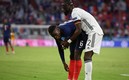 Rudiger tras tirar la mordida a Paul Pogba. FOTO: Reuters.
