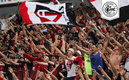 La barra del Atlas fue el primer grupo de animación en utilizar el grito homofóbico. (Imago 7)