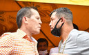 Chávez y Macho Camacho Jr. se calentaron. (Foto: Global Sport Streaming