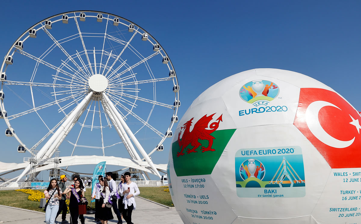 Fan zone de Moscú. (Reuters)
