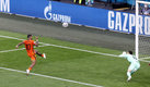 Memphis Depay falló sin portero en la Euro 2020. (Reuters)