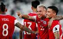 Turboman marcó en el empate entre Chile y Argentina (Reuters)
