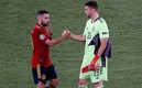 Jordi Alba  pide a la afición española mantener la fe en el equipo. Foto: AFP