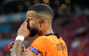 Memphis portando la playera de Países Bajos. (Foto: AFP)