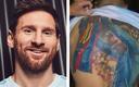 Messi reaccionó al homenaje de un aficionado. (Imagen: Yahoo Noticias)