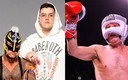 Rey y Domink Mysterio  celebraron la carrera de Chávez