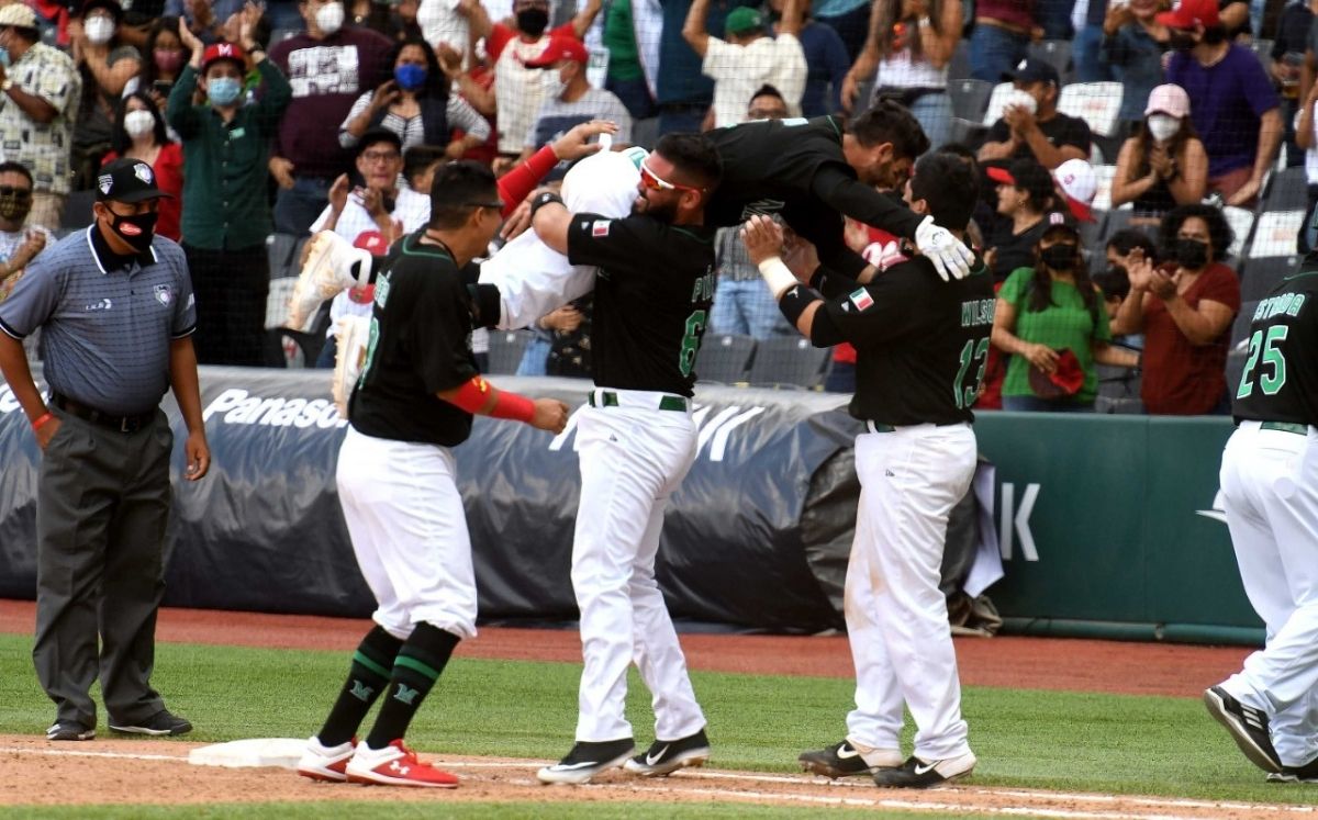 La Selección Mexicana de Beisbol terminó su preparación en territorio nacional con un walk-off. (Cortesía)