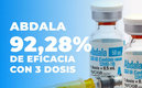La vacuna Abdala arrojó grandes resulados.